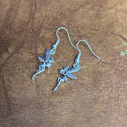 Moon Fairy Charm Drop Earrings
