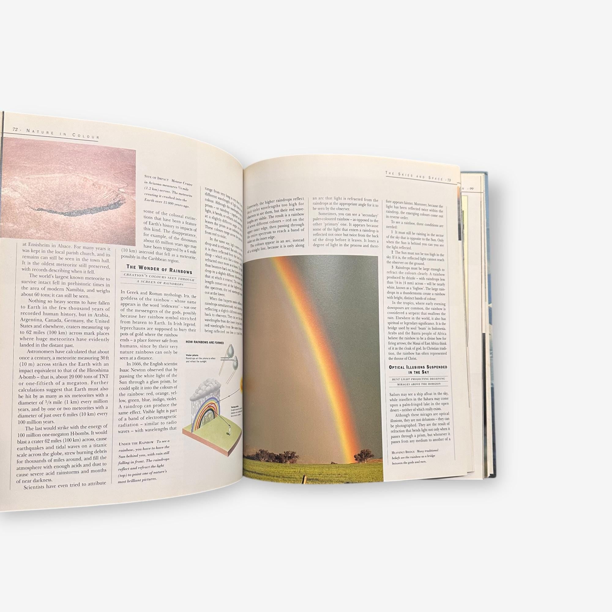 Nature&#39;s Masterpieces - The Earth, Its Wonder, Its Secrets - Hardback Book (Reader&#39;s Digest)