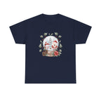 Christmas Snow Globe Printed T-Shirt 100% Cotton Novelty Santa Snowman Xmas Tee Gift