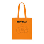 Best Gran Printed Cotton Tote Bag Reusable Shopping Bag Mum Mom Mother's Day Grandma Gift