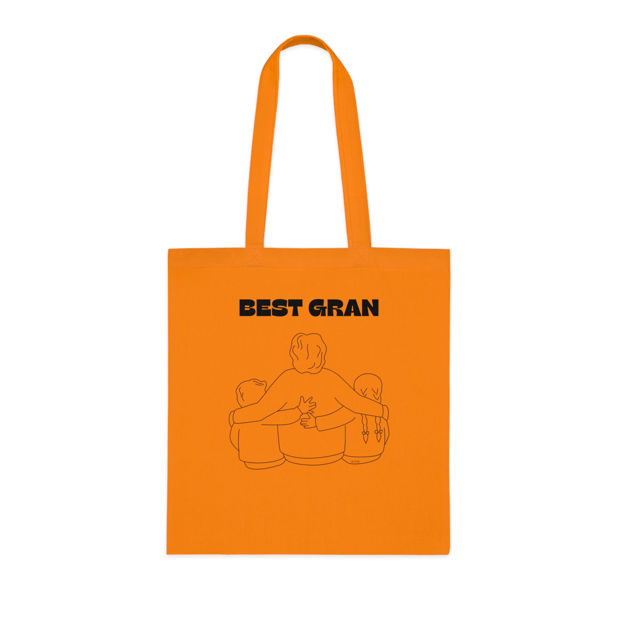Best Gran Printed Cotton Tote Bag Reusable Shopping Bag Mum Mom Mother's Day Grandma Gift