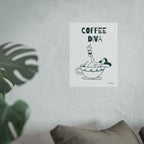 Coffee Diva Fine Art Poster Print