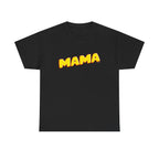 Retro Mama Printed T-Shirt 100% Cotton Novelty Mum Mom Tee Birthday Mother's Day Gift