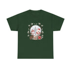 Christmas Snow Globe Printed T-Shirt 100% Cotton Novelty Santa Snowman Xmas Tee Gift
