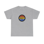 World's Best Dad Basketball Printed T-Shirt 100% Cotton Novelty Dad Tee Birthday Father's Day Gift