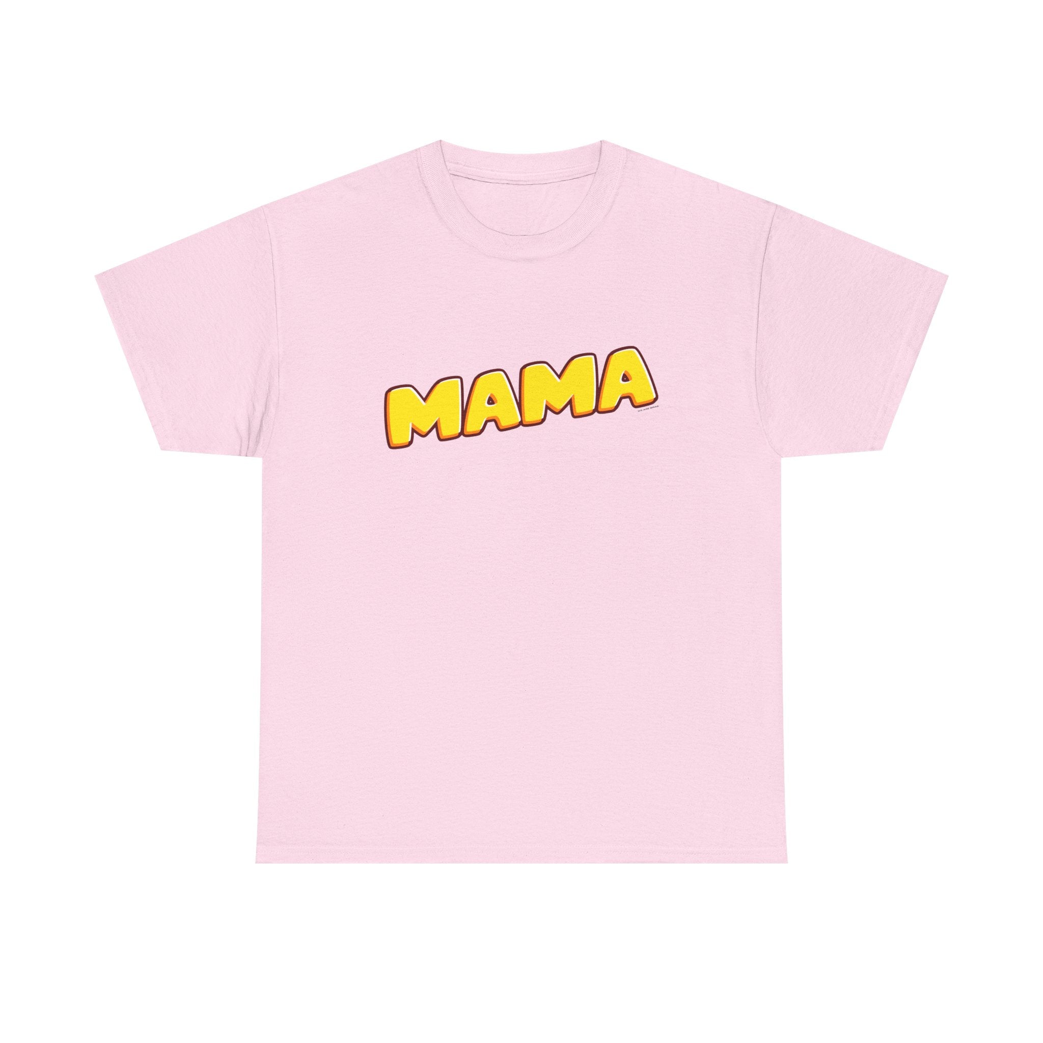 Retro Mama Printed T-Shirt 100% Cotton Novelty Mum Mom Tee Birthday Mother's Day Gift