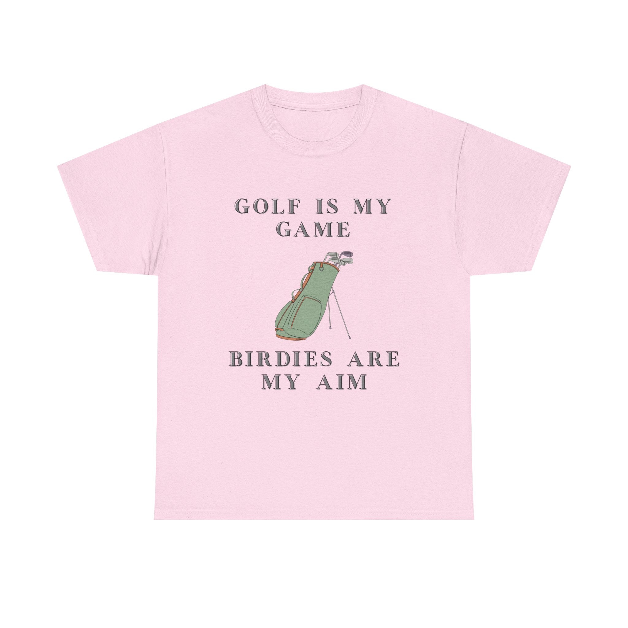 Golf Is My Game T-Shirt 100% Cotton Novelty Dad Grandad Golfer Tee Gift