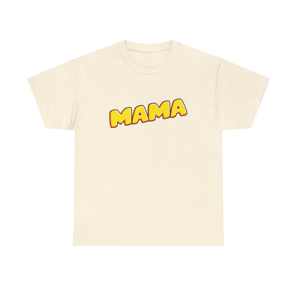 Retro Mama Printed T-Shirt 100% Cotton Novelty Mum Mom Tee Birthday Mother's Day Gift