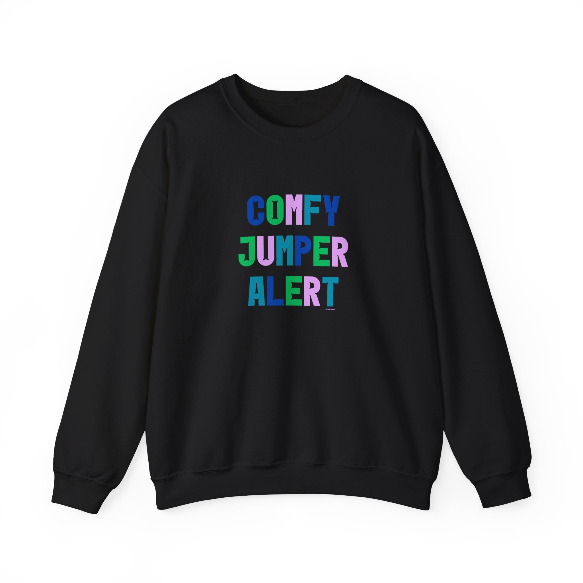Comfy Jumper Alert Printed Crewneck Sweatshirt Pullover Retro Mum Sister Gift