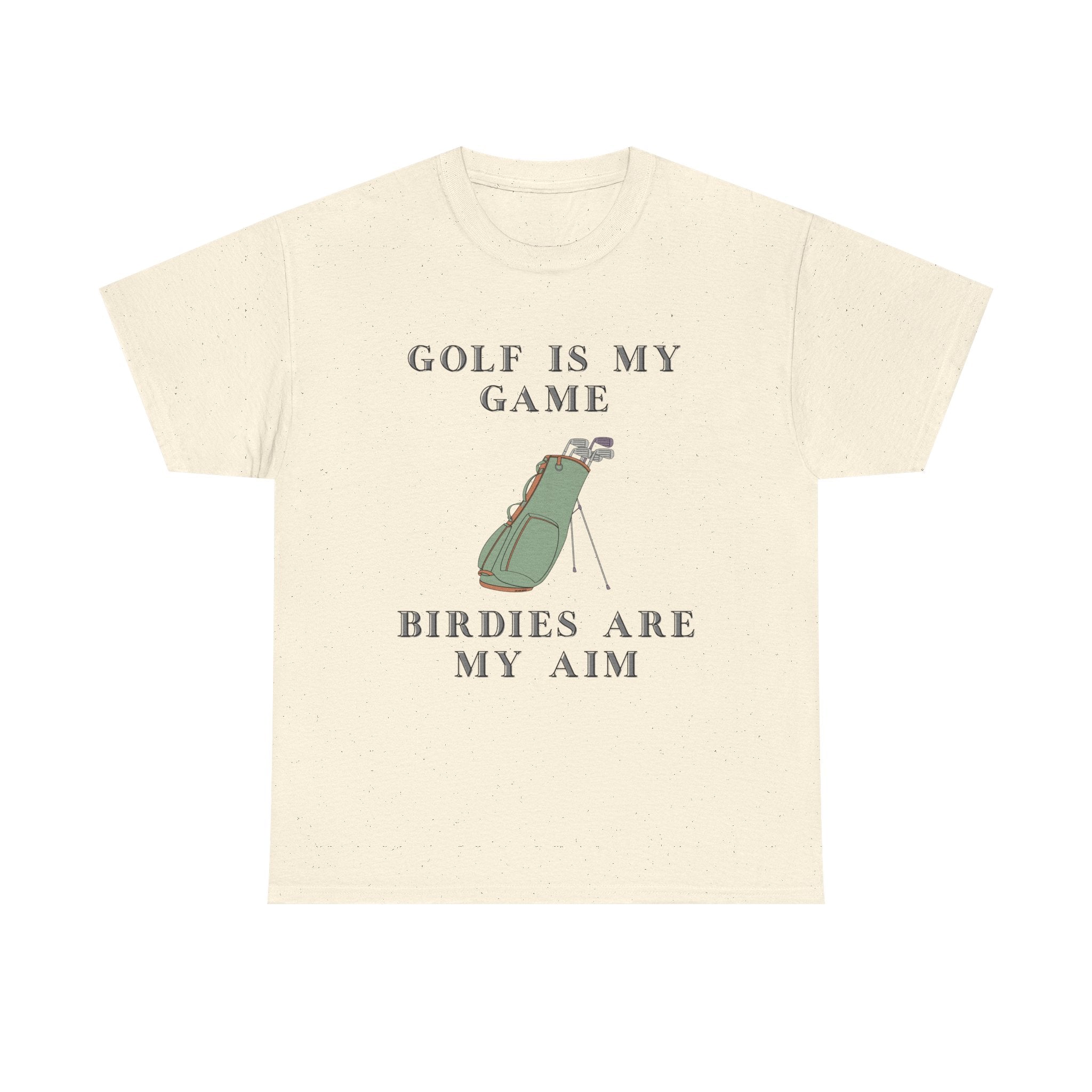 Golf Is My Game T-Shirt 100% Cotton Novelty Dad Grandad Golfer Tee Gift