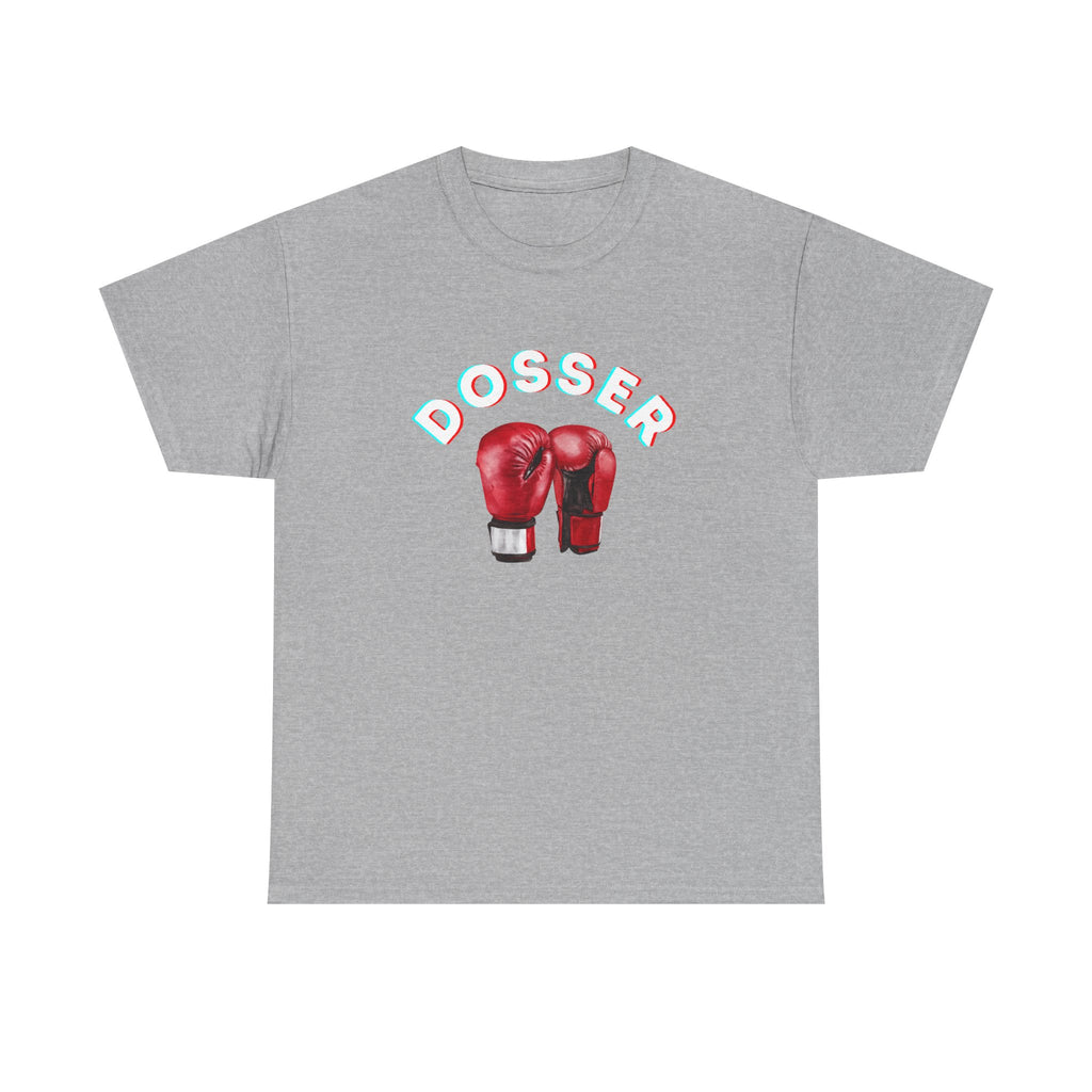 Dosser Boxing Printed T-Shirt 100% Cotton Novelty Quote Motivation Boxing Gloves Sports Tee Gift