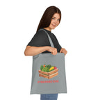 Parisienne Vegetables Printed Cotton Tote Bag Reusable Shopping Bag Gift