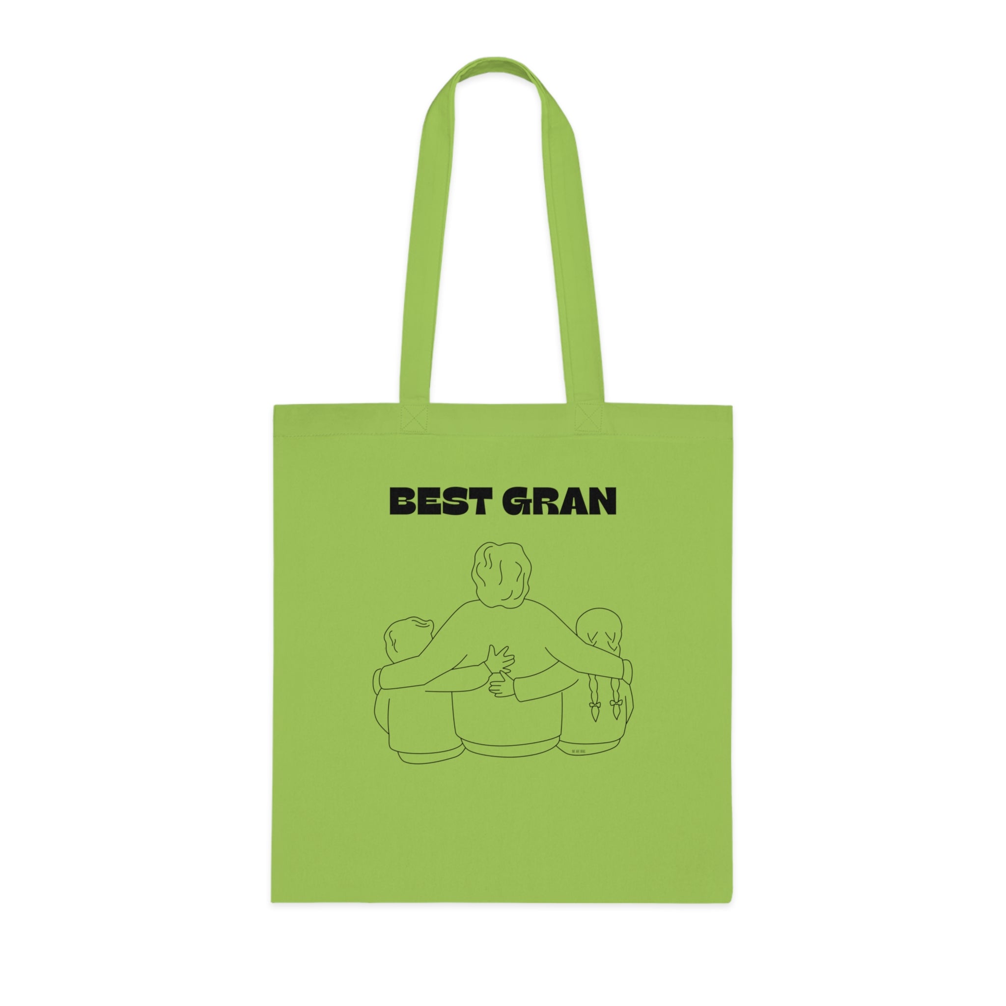 Best Gran Printed Cotton Tote Bag Reusable Shopping Bag Mum Mom Mother's Day Grandma Gift