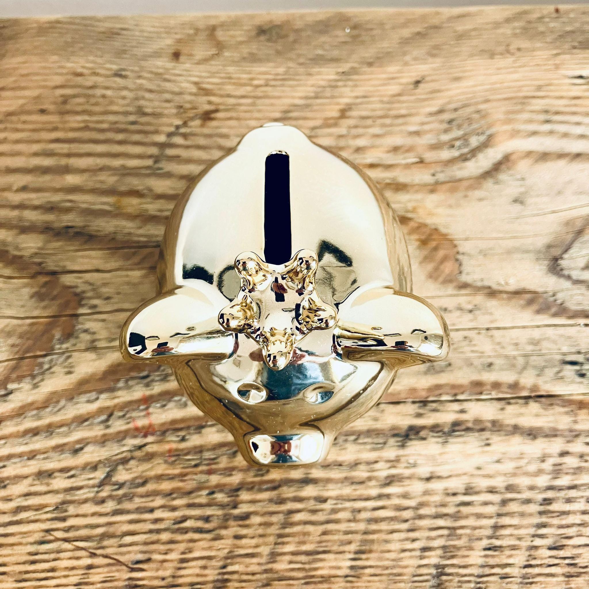 Mini Novelty Retro Princess Pig Piggy Bank Gold 8.5cm Unique Gift