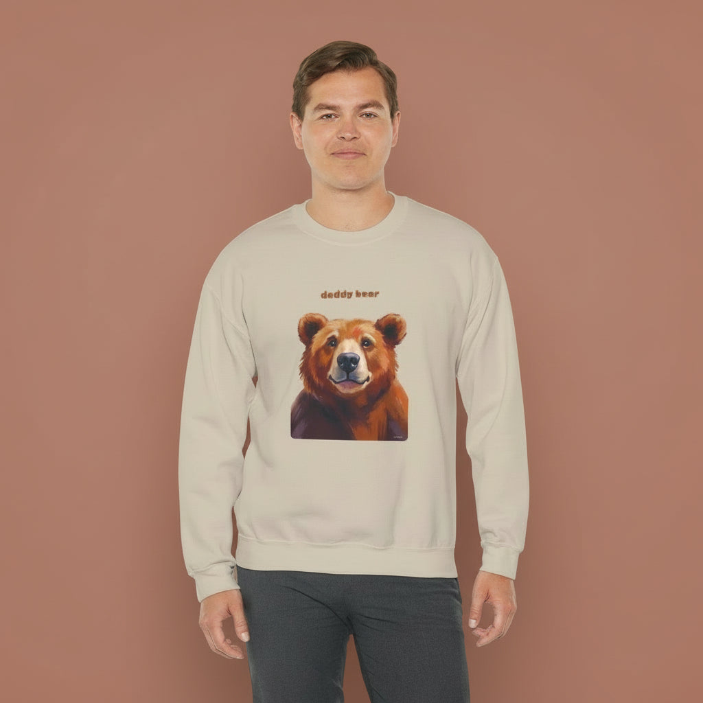 Daddy Bear Crewneck Sweatshirt