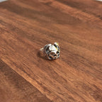 Gothic Horror Biker Bat Skull Statement Ring Silver Tone Halloween Ring - Various Sizes