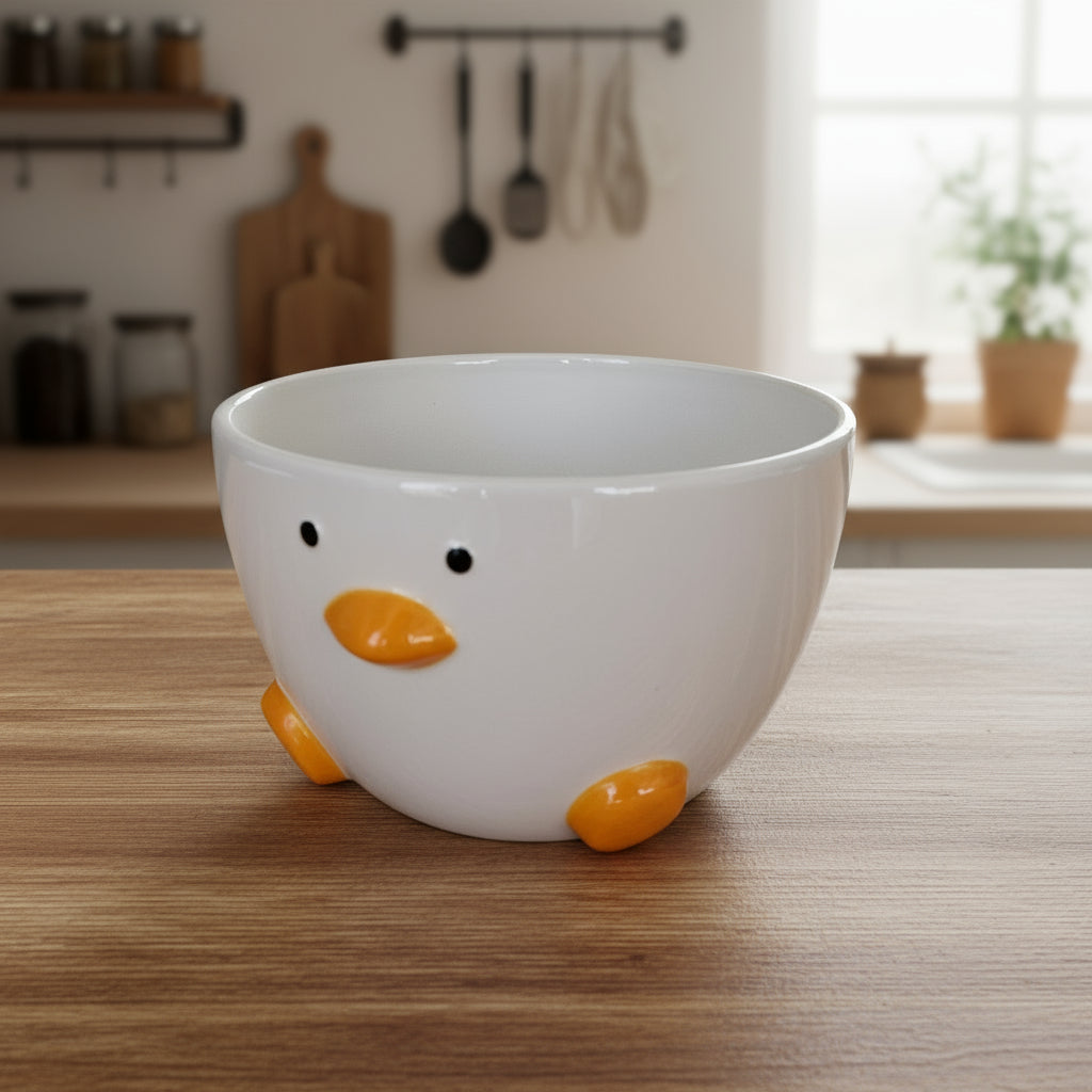 Novelty Duck Cereal Bowl (by Haus of Honk)