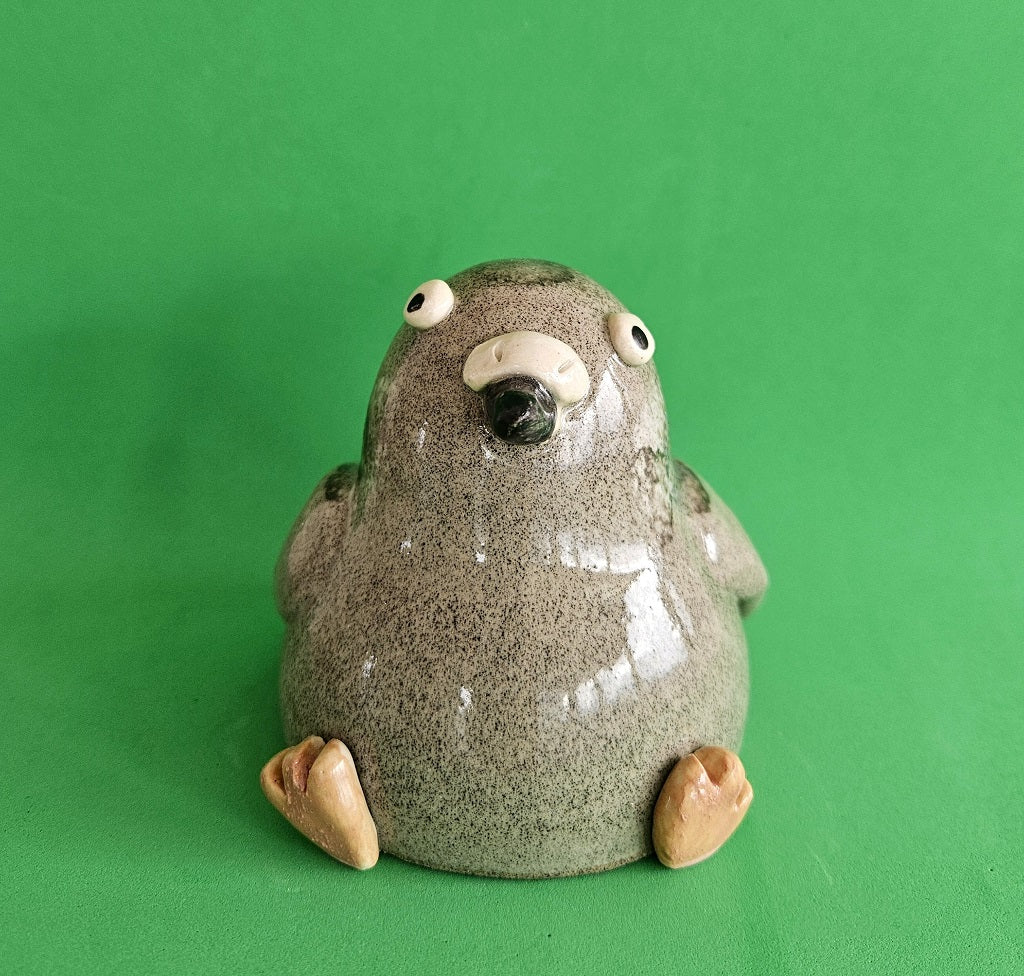 City Pigeon Ceramic Ornament