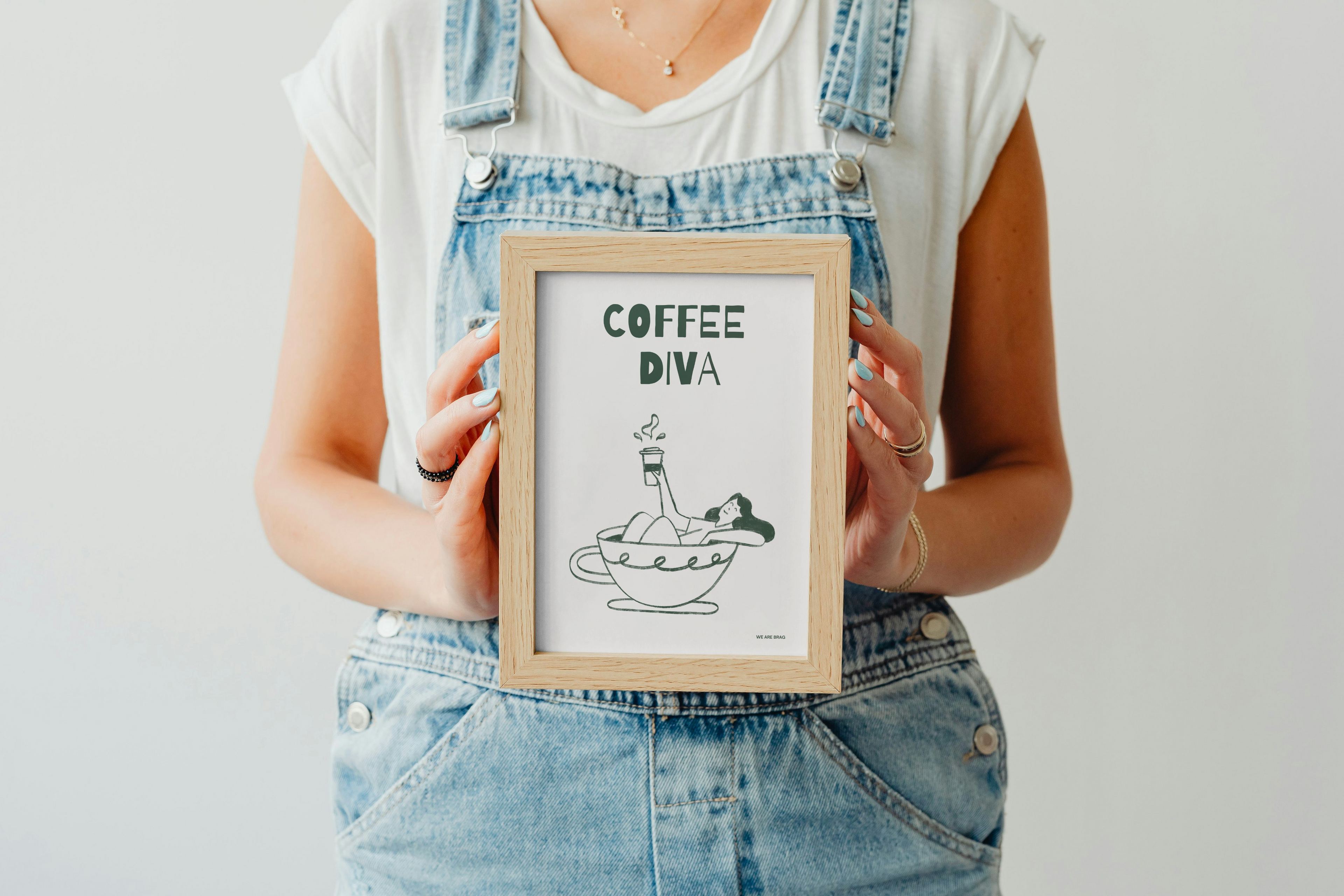 Coffee Diva Fine Art Poster Print