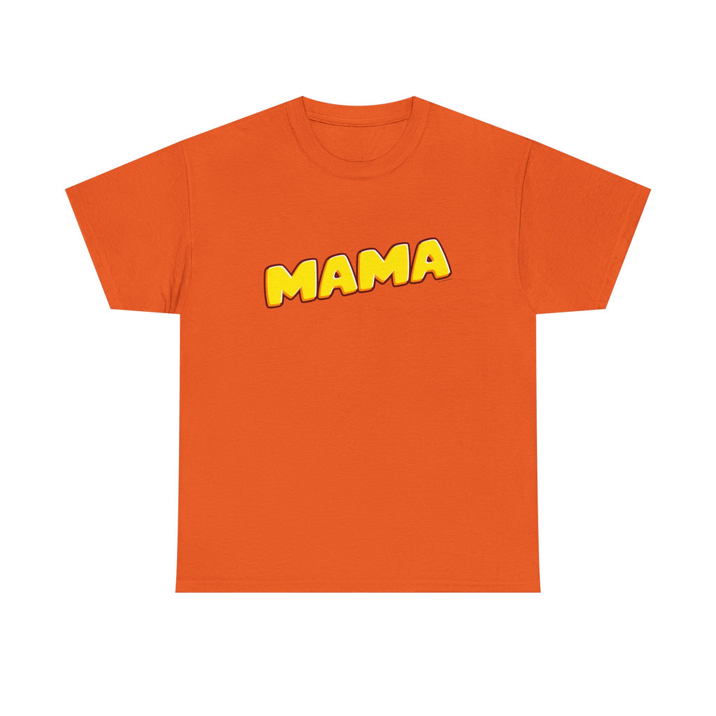 Retro Mama Printed T-Shirt 100% Cotton Novelty Mum Mom Tee Birthday Mother's Day Gift
