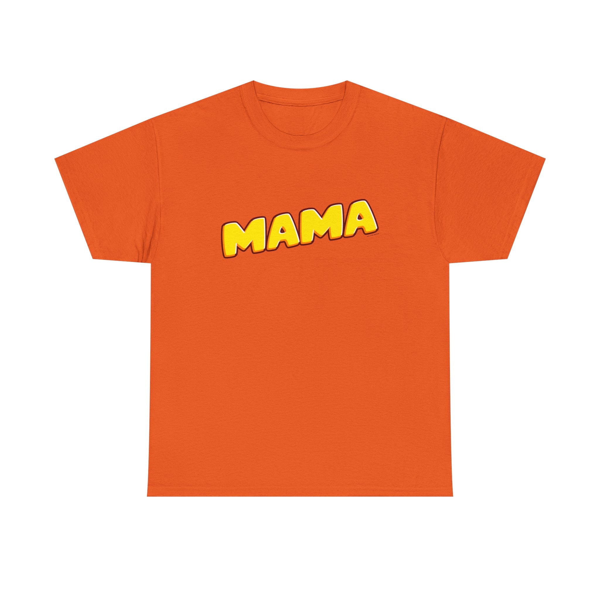Retro Mama Printed T-Shirt 100% Cotton Novelty Mum Mom Tee Birthday Mother's Day Gift