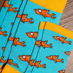 Guppy Fish Bamboo Socks