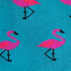 Flamingo Bamboo Socks (Comfort Cuff)