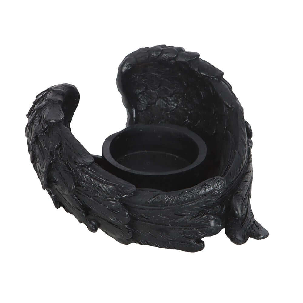 Gothic Gifts Raven Wings Tealight Candle Holder