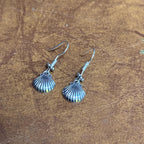 Star Drop Charm Earrings