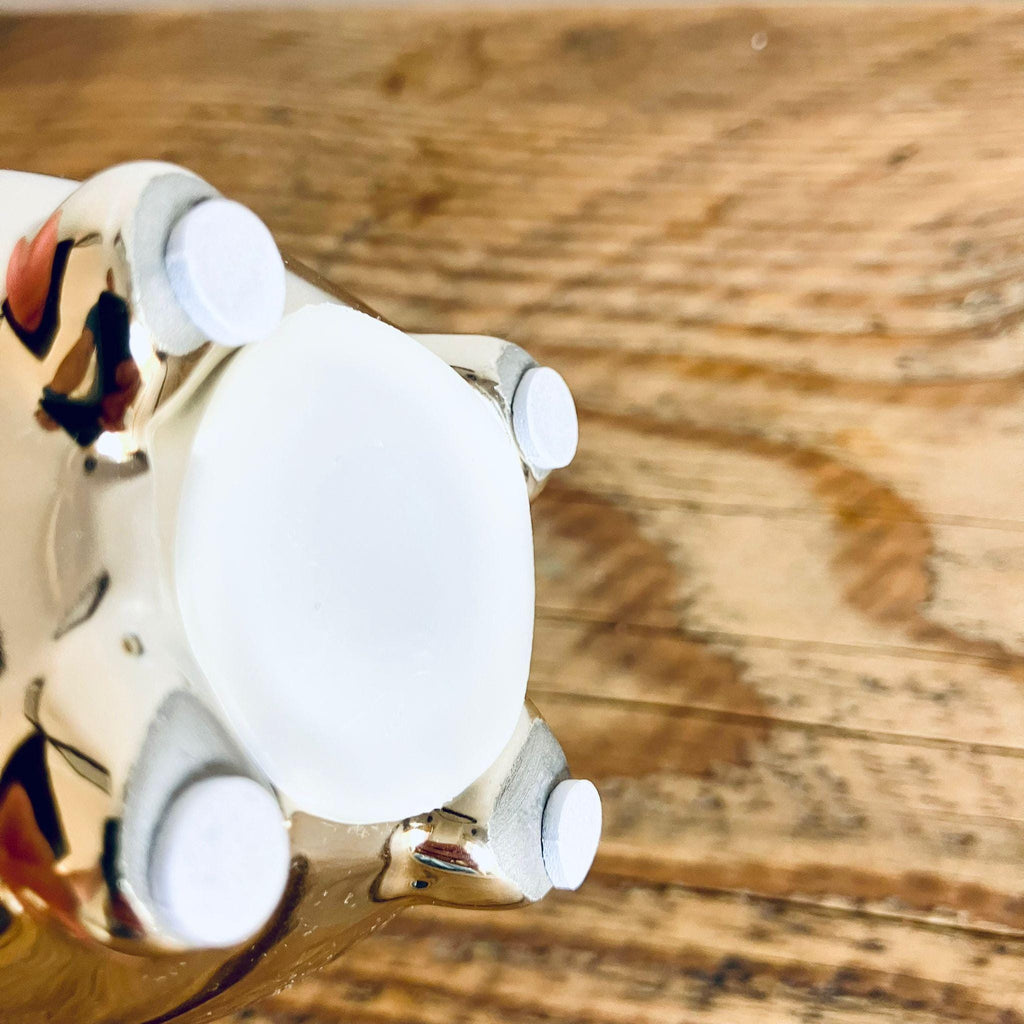 Mini Novelty Retro Princess Pig Piggy Bank Gold 8.5cm Unique Gift