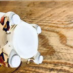 Mini Novelty Retro Princess Pig Piggy Bank Gold 8.5cm Unique Gift