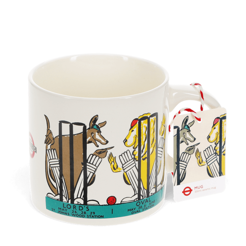 Rex Ceramic Mug - TfL Vintage Poster "The Ashes"