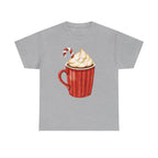 Giant Christmas Latte Printed T-Shirt 100% Cotton Novelty Coffee Xmas Tee Gift