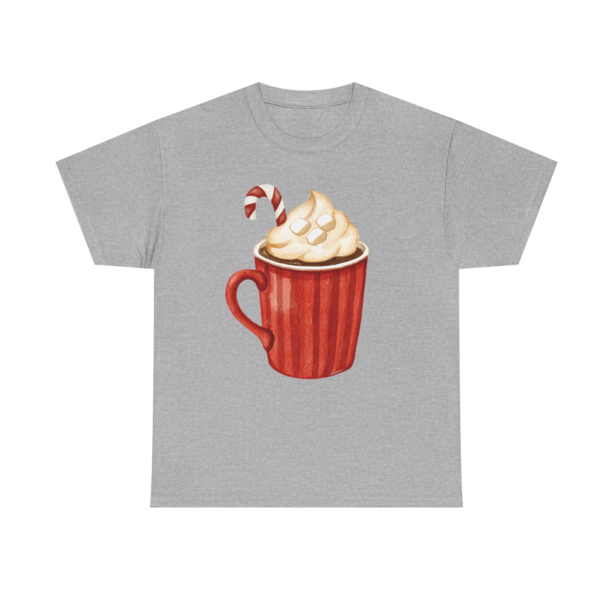 Giant Christmas Latte Printed T-Shirt 100% Cotton Novelty Coffee Xmas Tee Gift