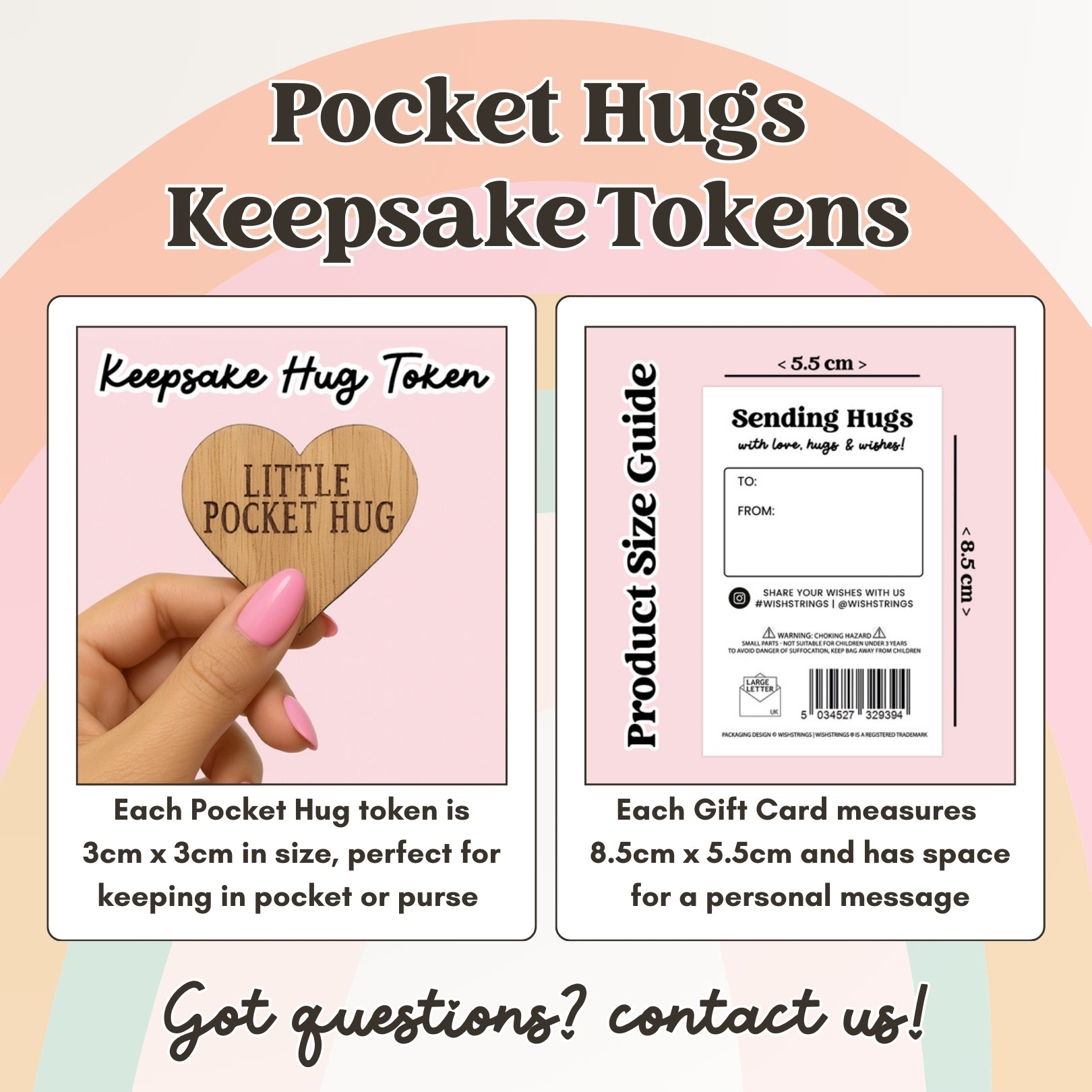 Pocket Hug – Mother of the Bride | Thoughtful Wedding Gift for Mum | Keepsake Token of Love & Gratitude for the Wedding Day