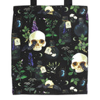 Gothic Gifts Venom & Vines Print Polycotton Tote Bag