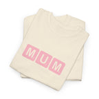 Mum Word Game Printed T-Shirt 100% Cotton Novelty Puzzle Mum Mom Tee Birthday Mother's Day Gift