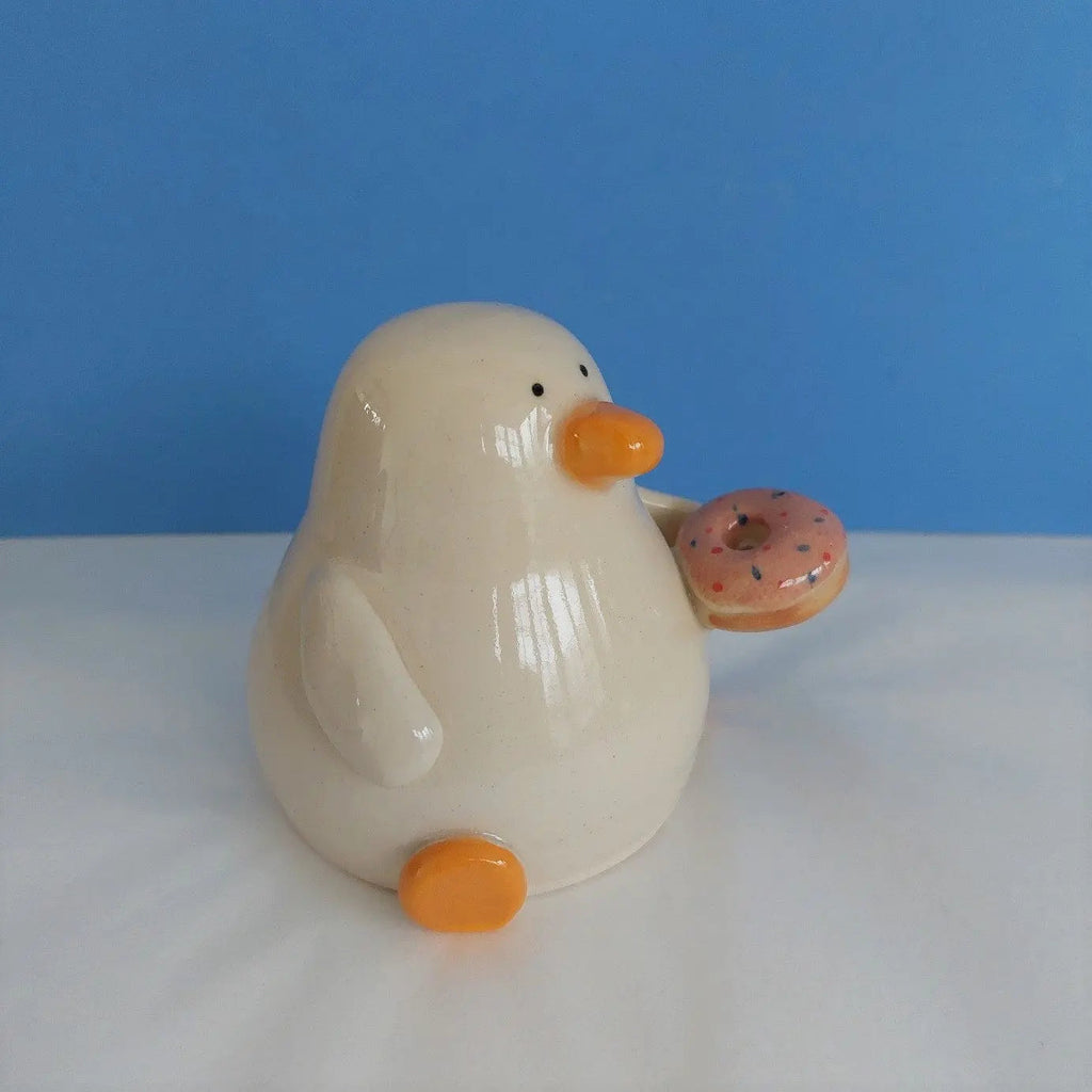 Duncan's Doughnut Ceramic Ornament