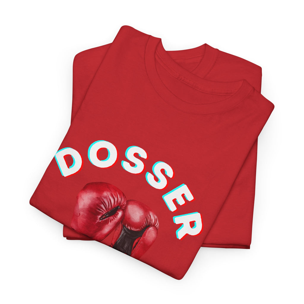 Dosser Boxing Printed T-Shirt 100% Cotton Novelty Quote Motivation Boxing Gloves Sports Tee Gift