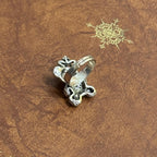 Diamante Princess Teddy Bear Crown Ring Silver Tone Various Colour Stones Adjustable Size