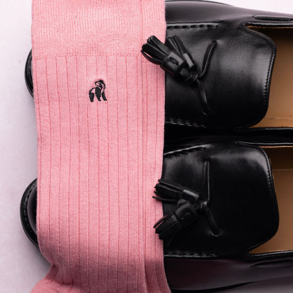 Light Pink Bamboo Socks