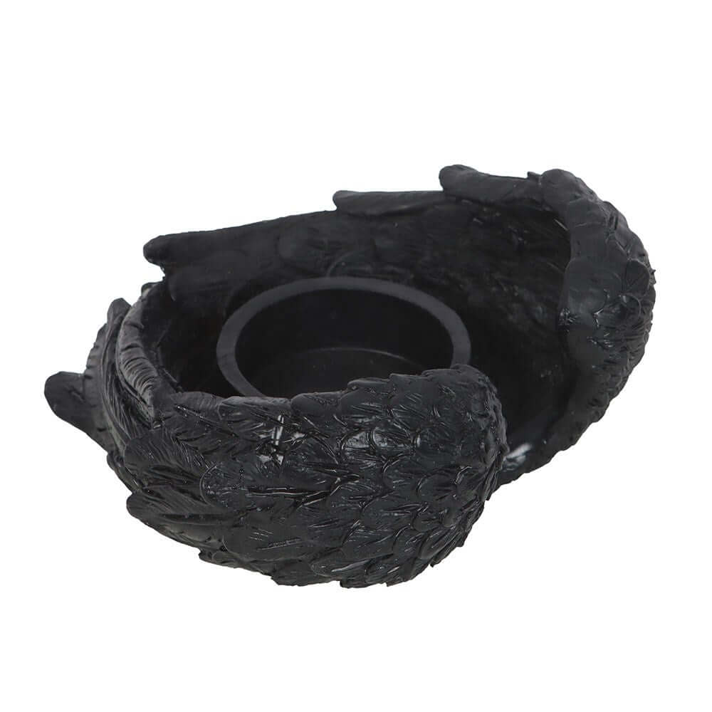 Gothic Gifts Raven Wings Tealight Candle Holder