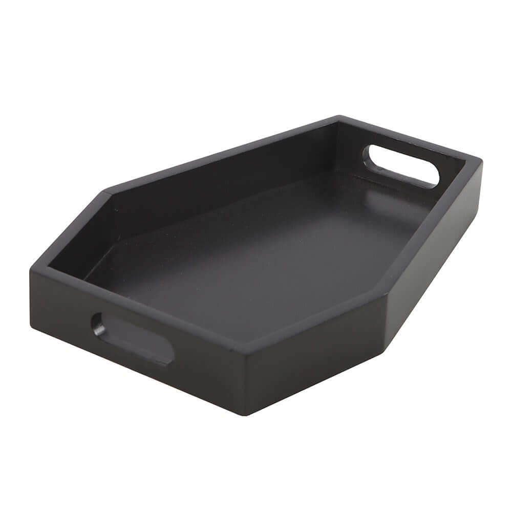 Gothic Gifts Plain Black Coffin Trinket Tray