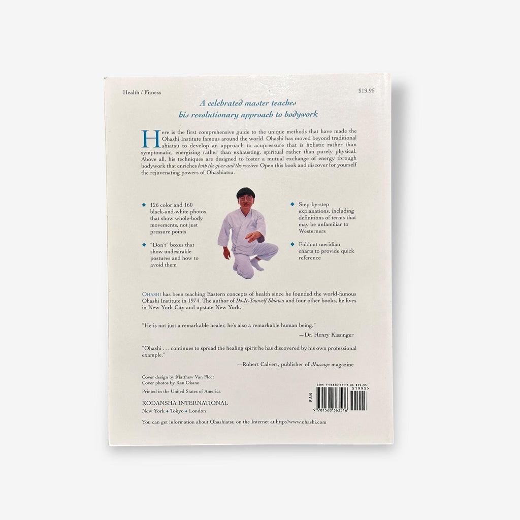 Beyond Shiatsu - Ohashi&#39;s Bodywork Method - Paperback Book (Ohashi) 2003