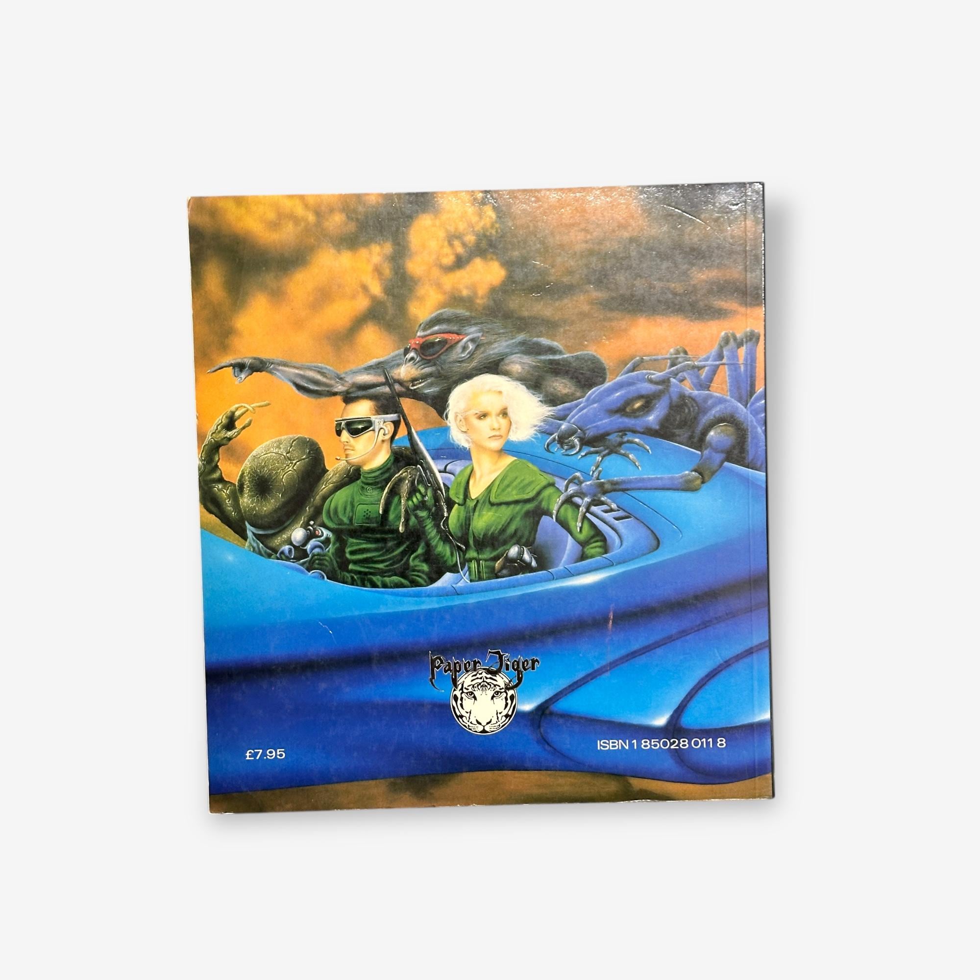 Lightship - Jim Burns: Master Of SF Illustration - Paperback Book (Chris Evans) 1985