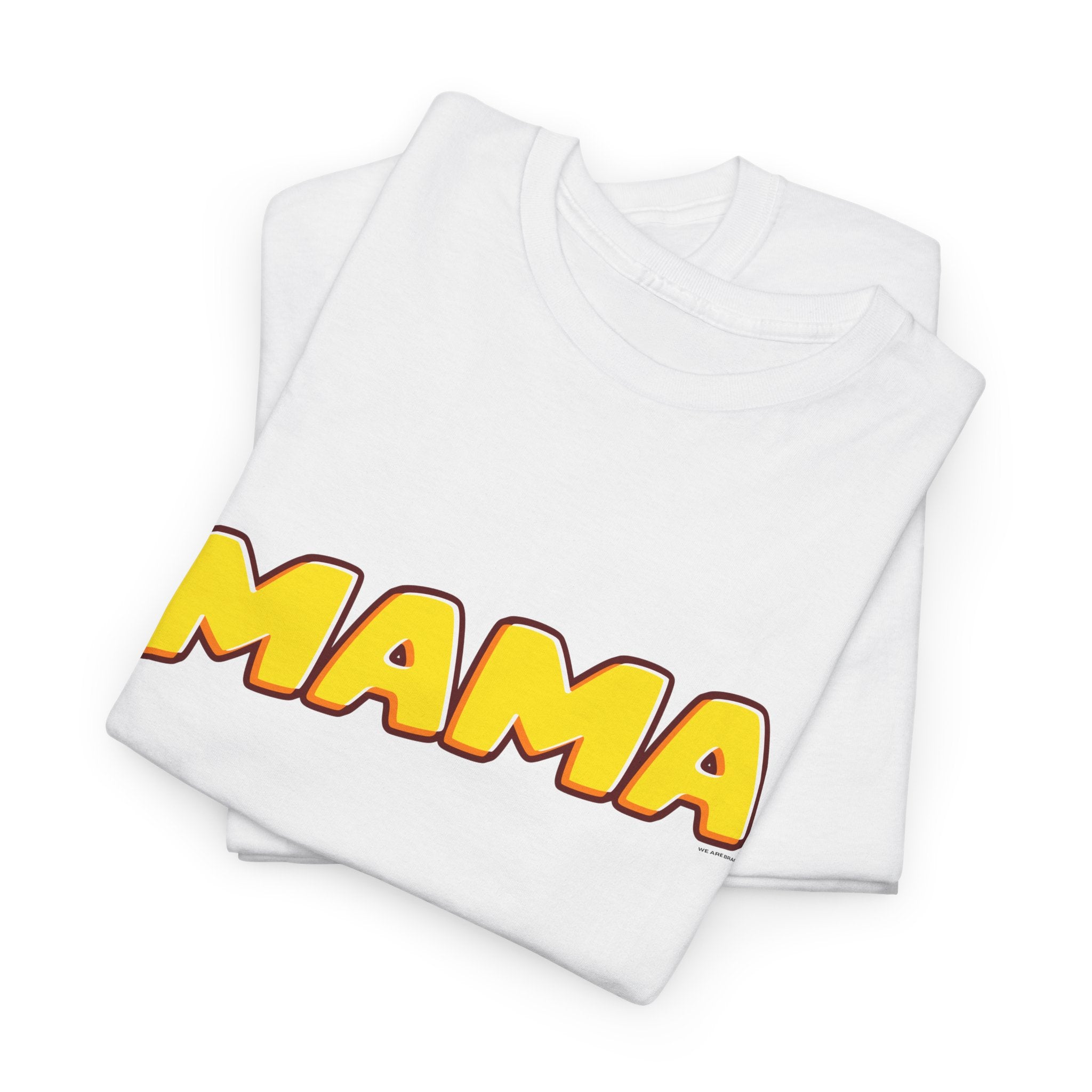 Retro Mama Printed T-Shirt 100% Cotton Novelty Mum Mom Tee Birthday Mother's Day Gift