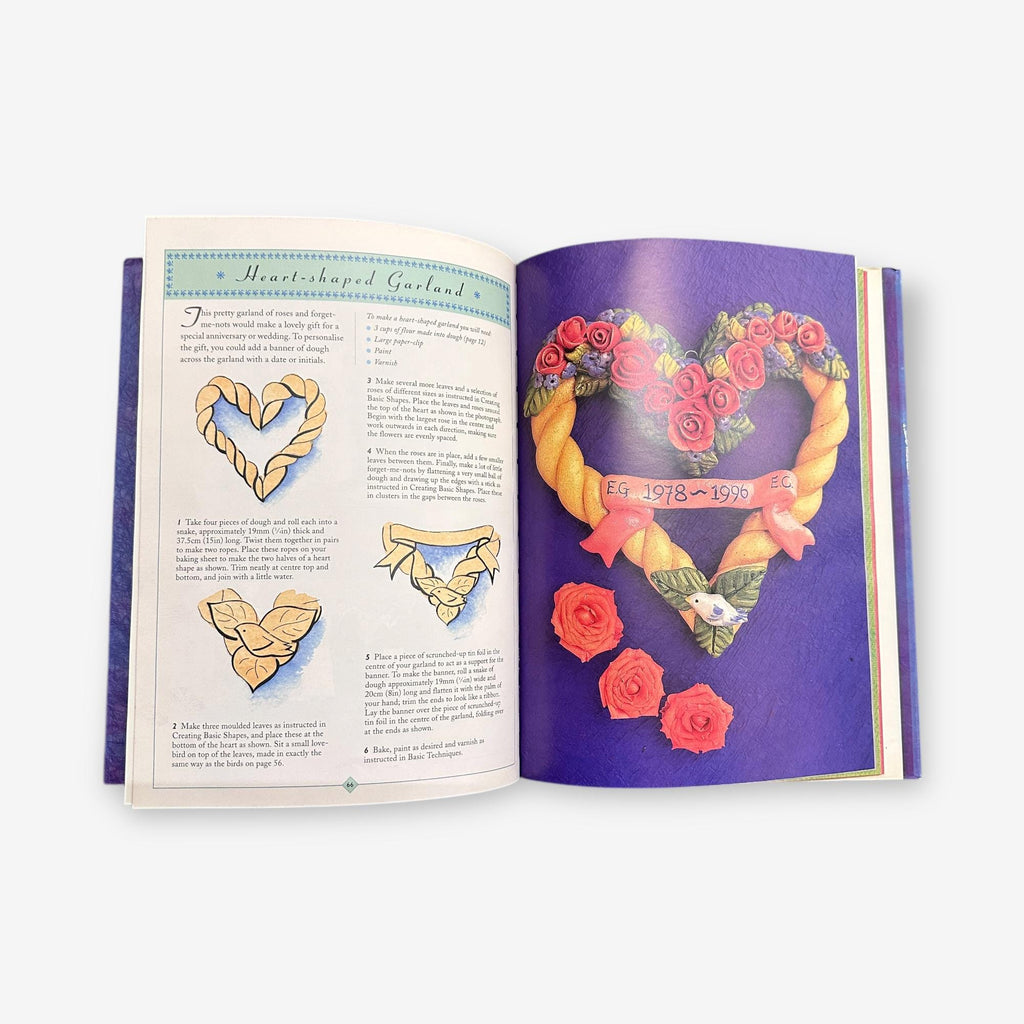 55 Celebration Doughcraft Designs - Hardback Book (Linda Rogers) 1996