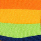Rainbow Stripe Matching Bamboo Socks (Adult & Child)