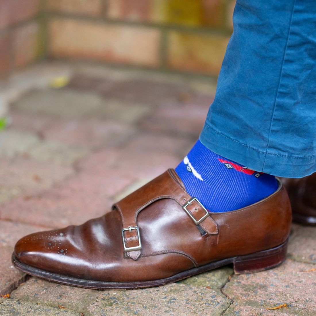 Racing Car Sock Box - 4 Pairs of Bamboo Socks (His)