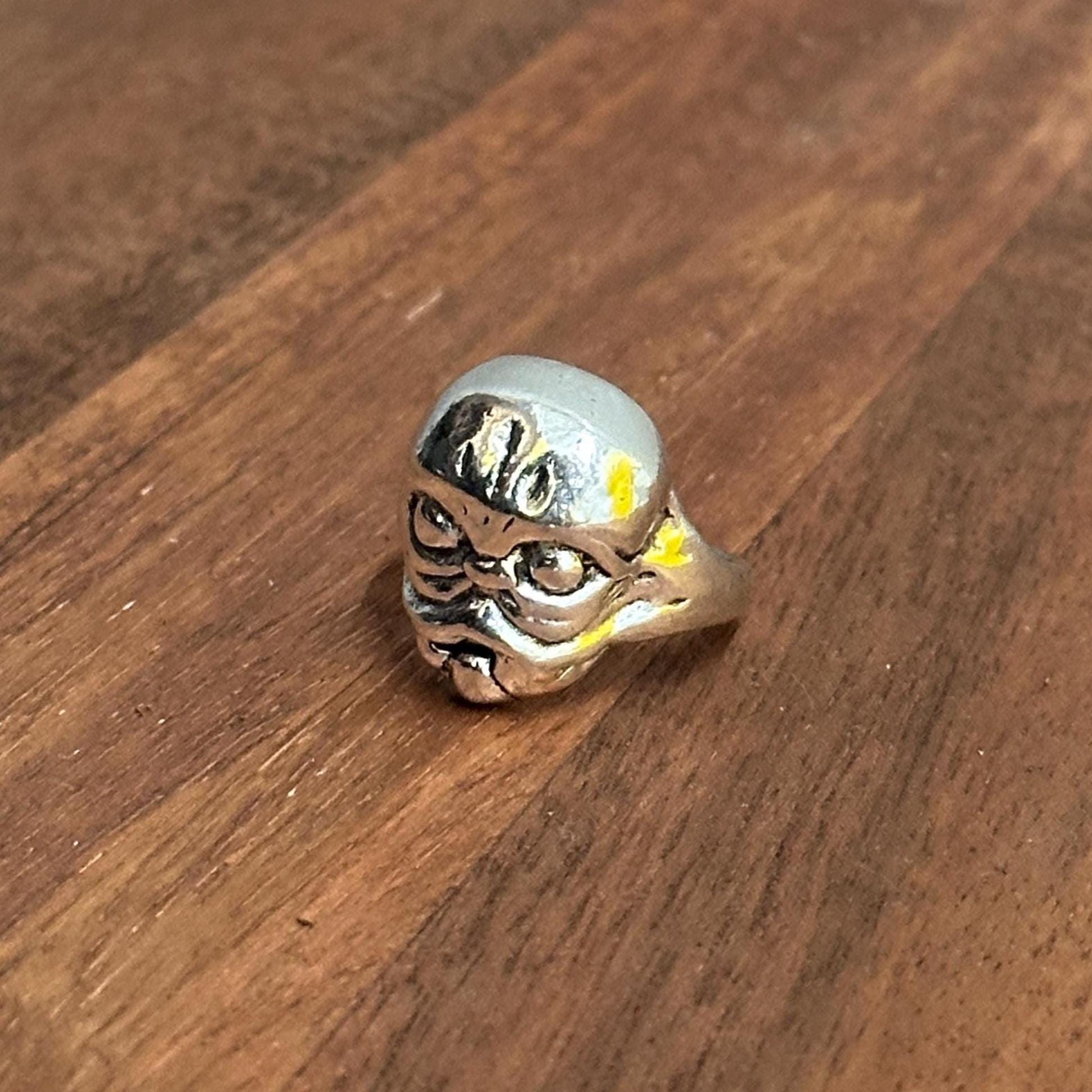 Alternative Sci-fi Alien Skull Statement Ring Creepy Halloween Ring - Various Sizes